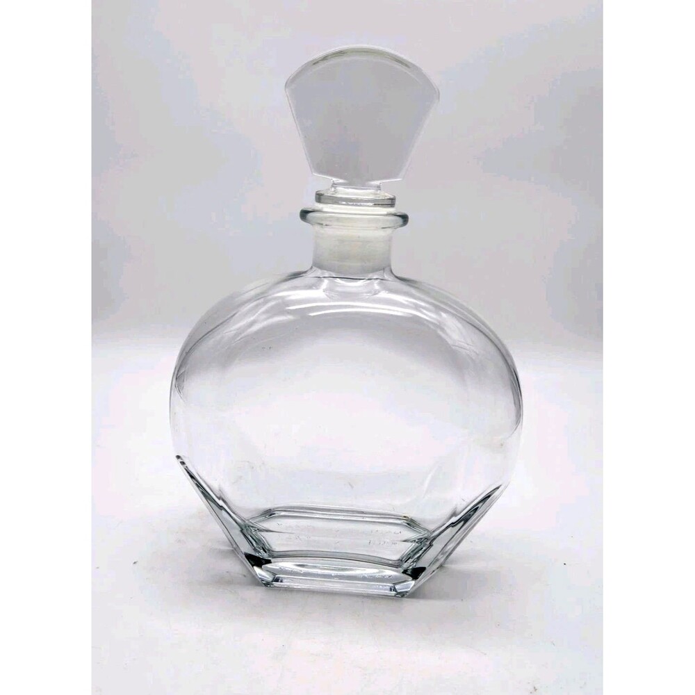 Vintage Luigi Bormioli Puccini Light & Music Crystal 9" Decanter Bottle Italy